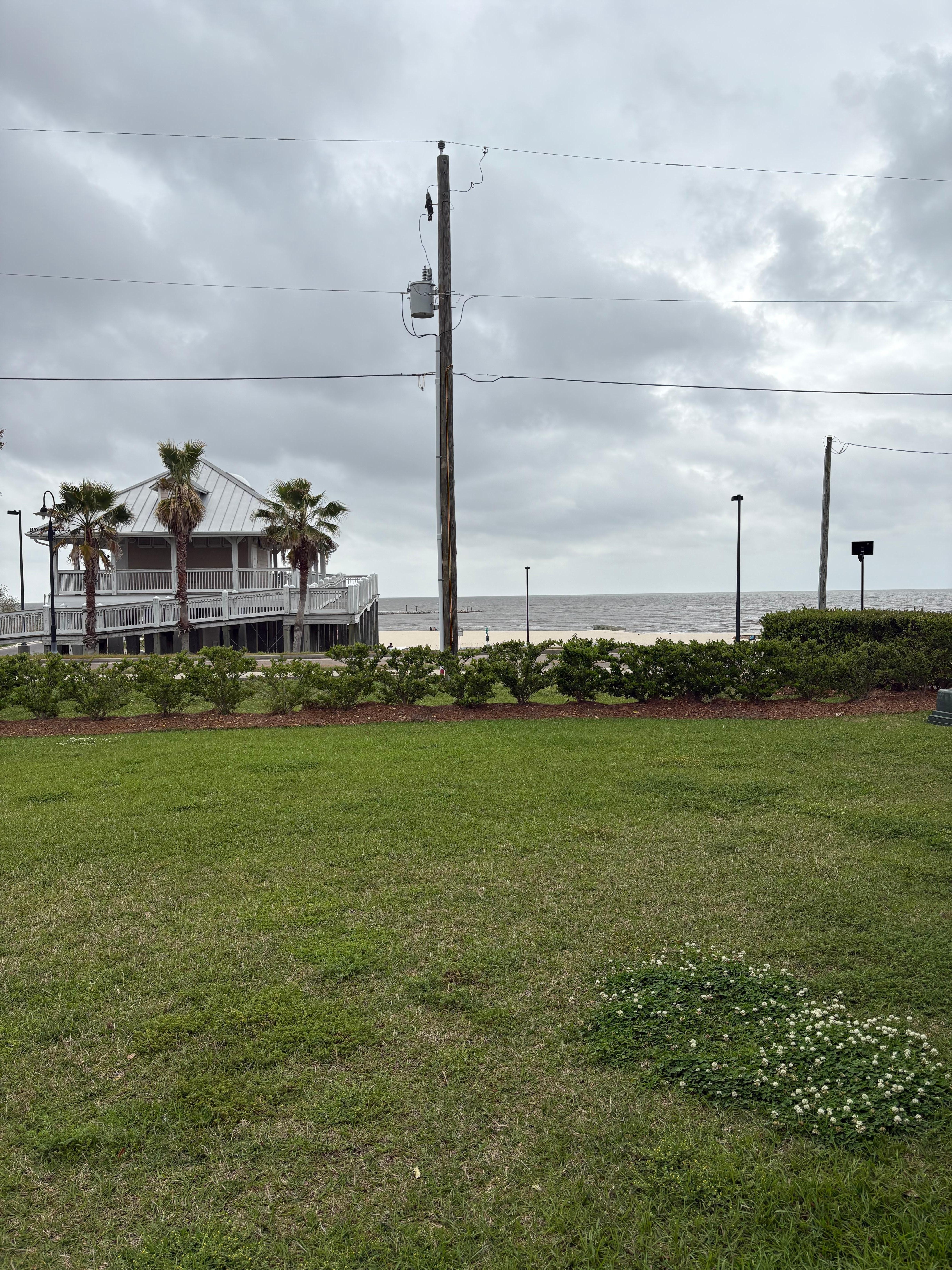  Ire from the porch of the unit. 