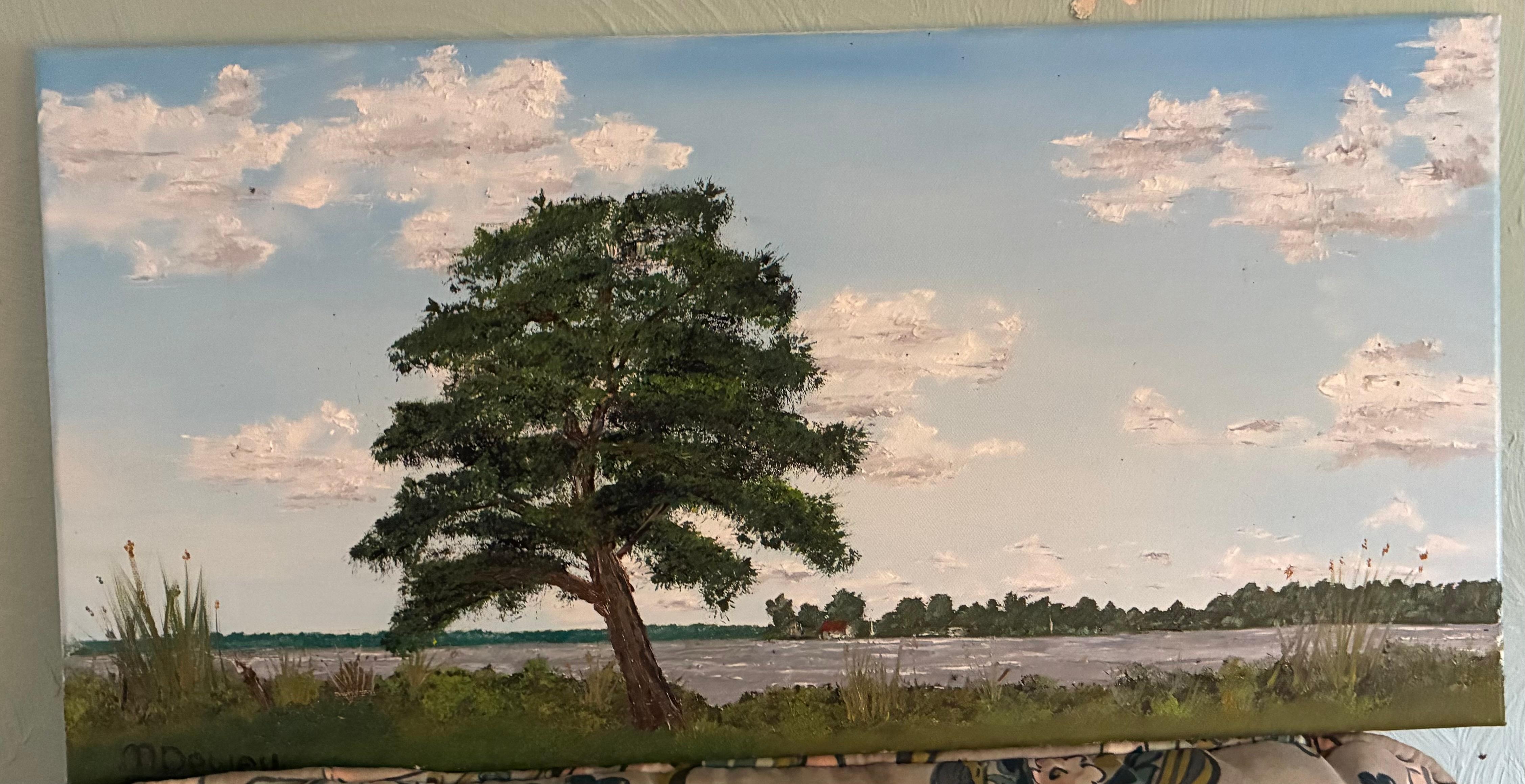 A painting done from Morattico property of the view you’ll see 