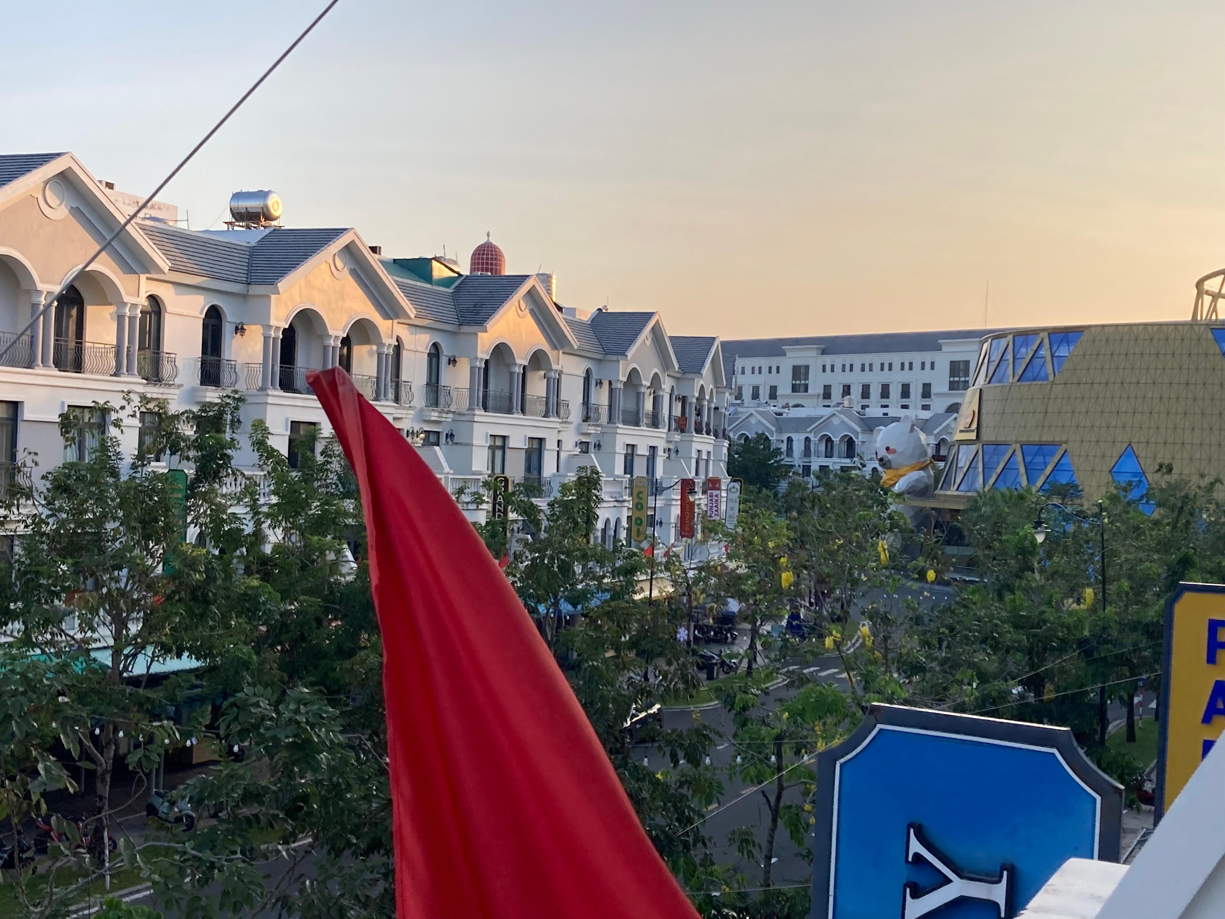 部屋から見える景色