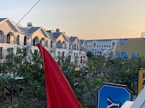 部屋から見える景色