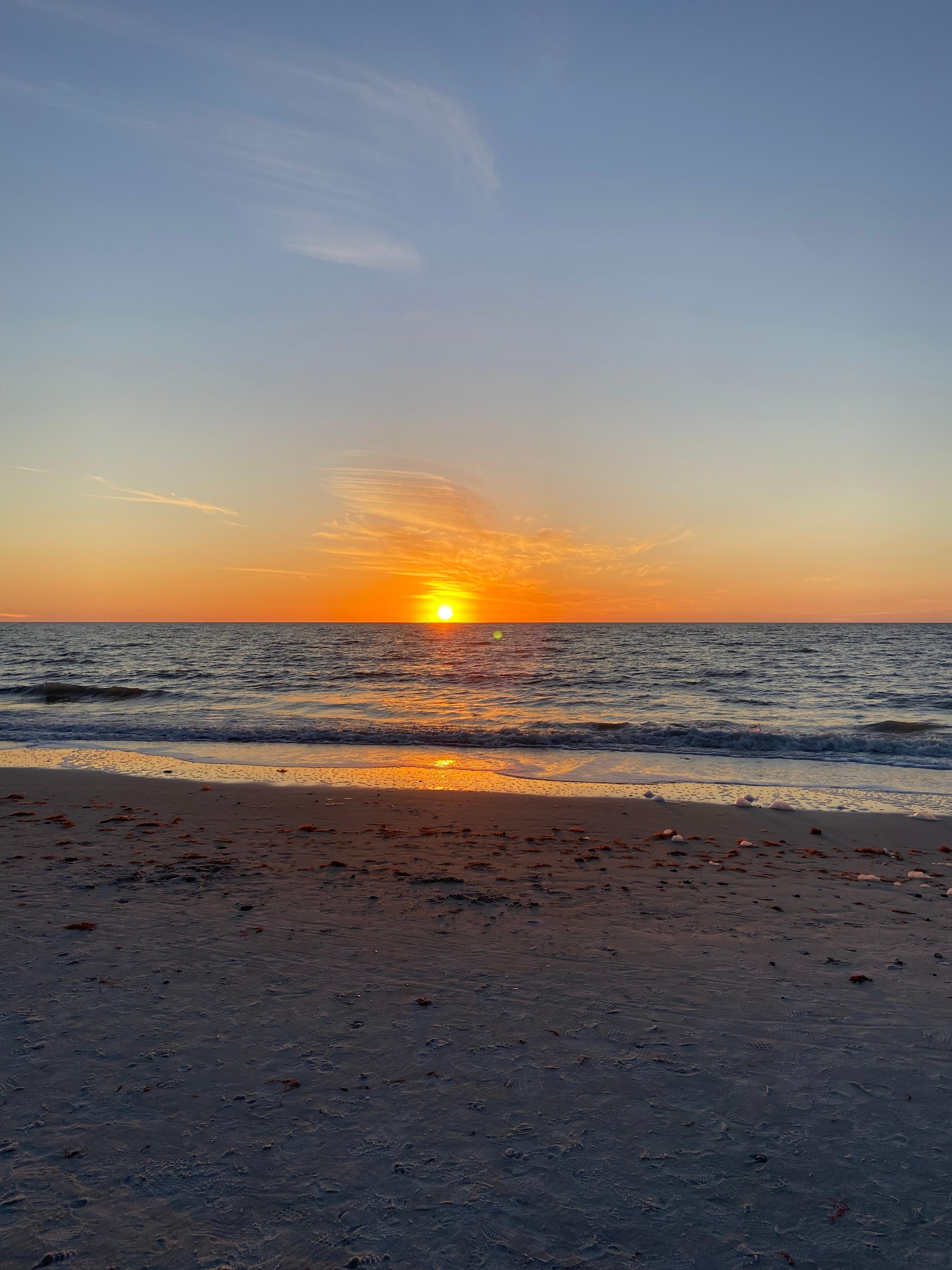 Sunset at Vanderbilt Beach