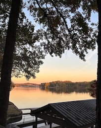 Our first night there.