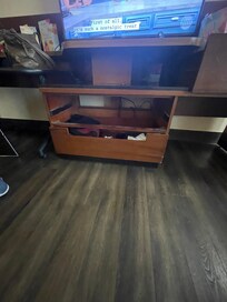 Broken dresser