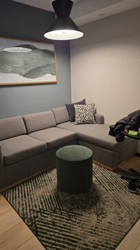 Sitting area in room