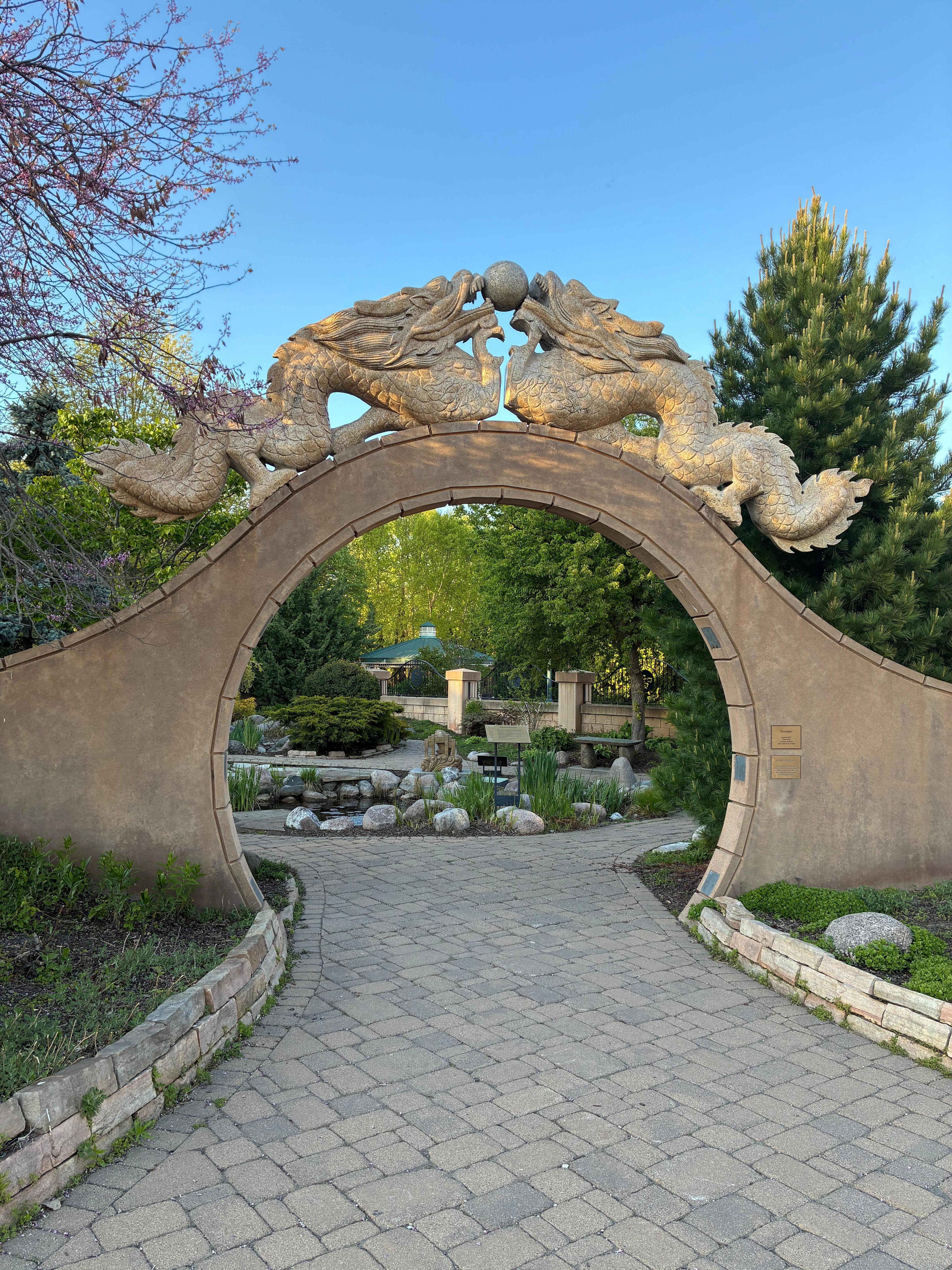 International Friendship garden!