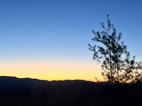 Sunrise over the mountains