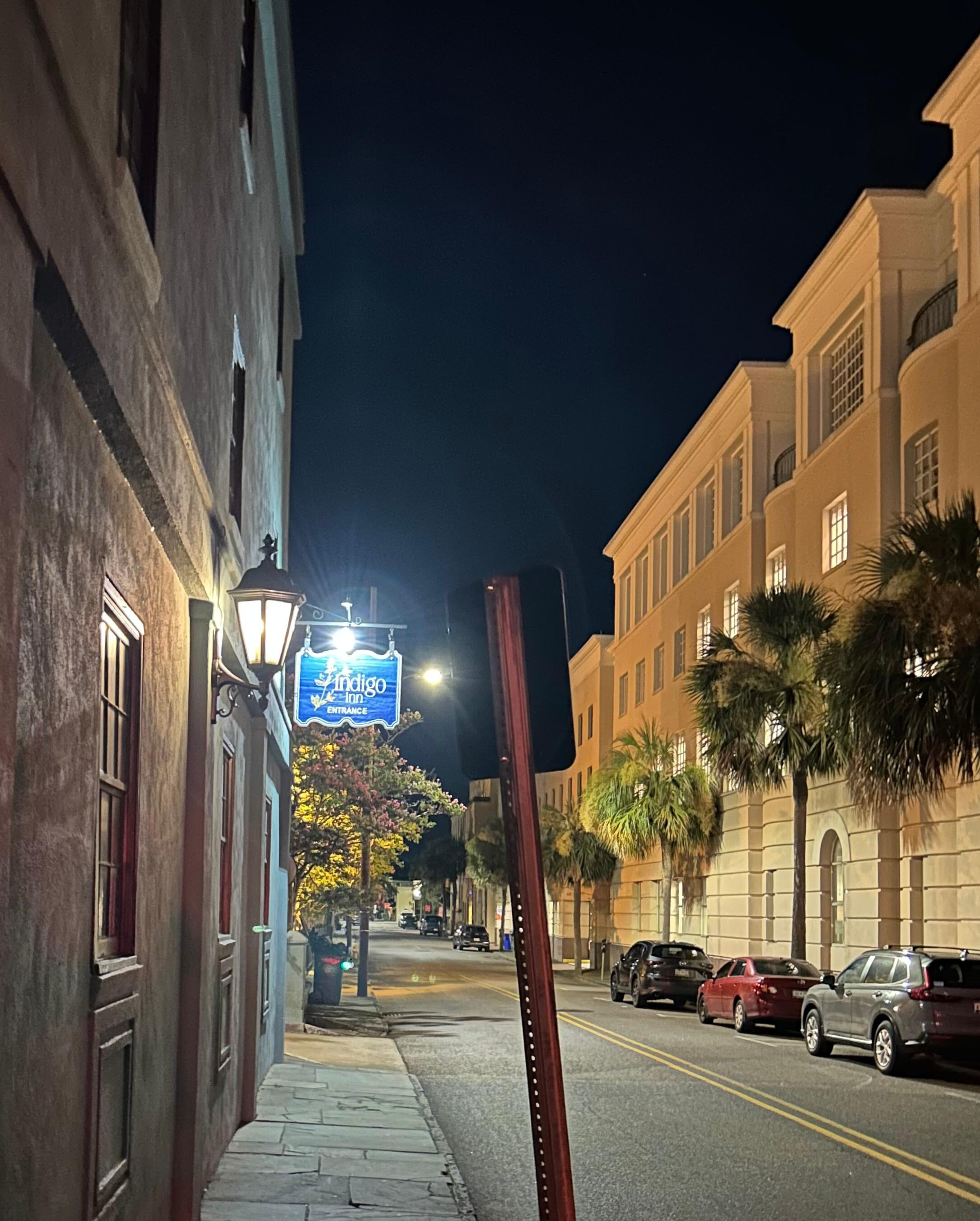 Walking back to hotel 