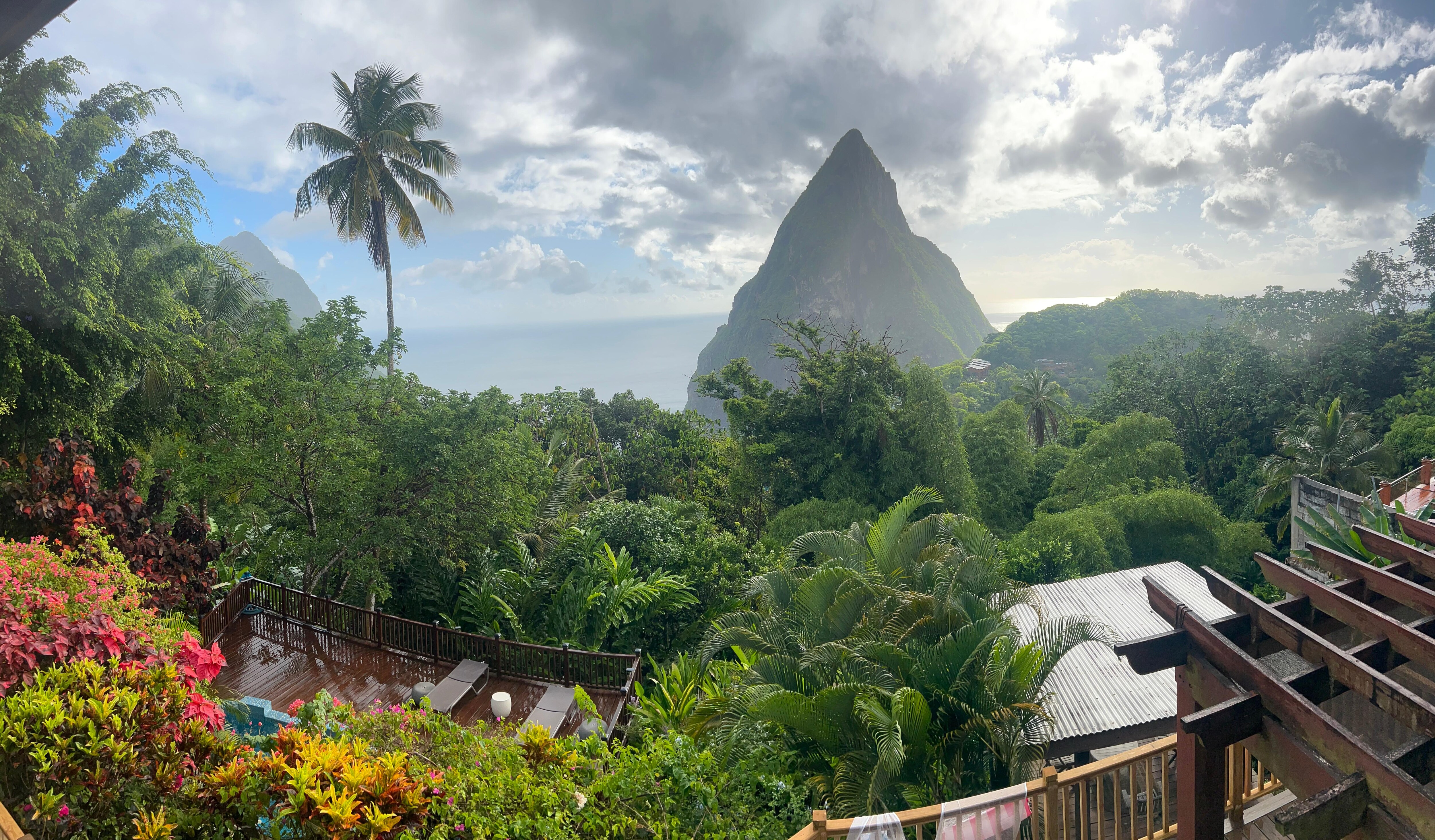 Beautiful views from the deck