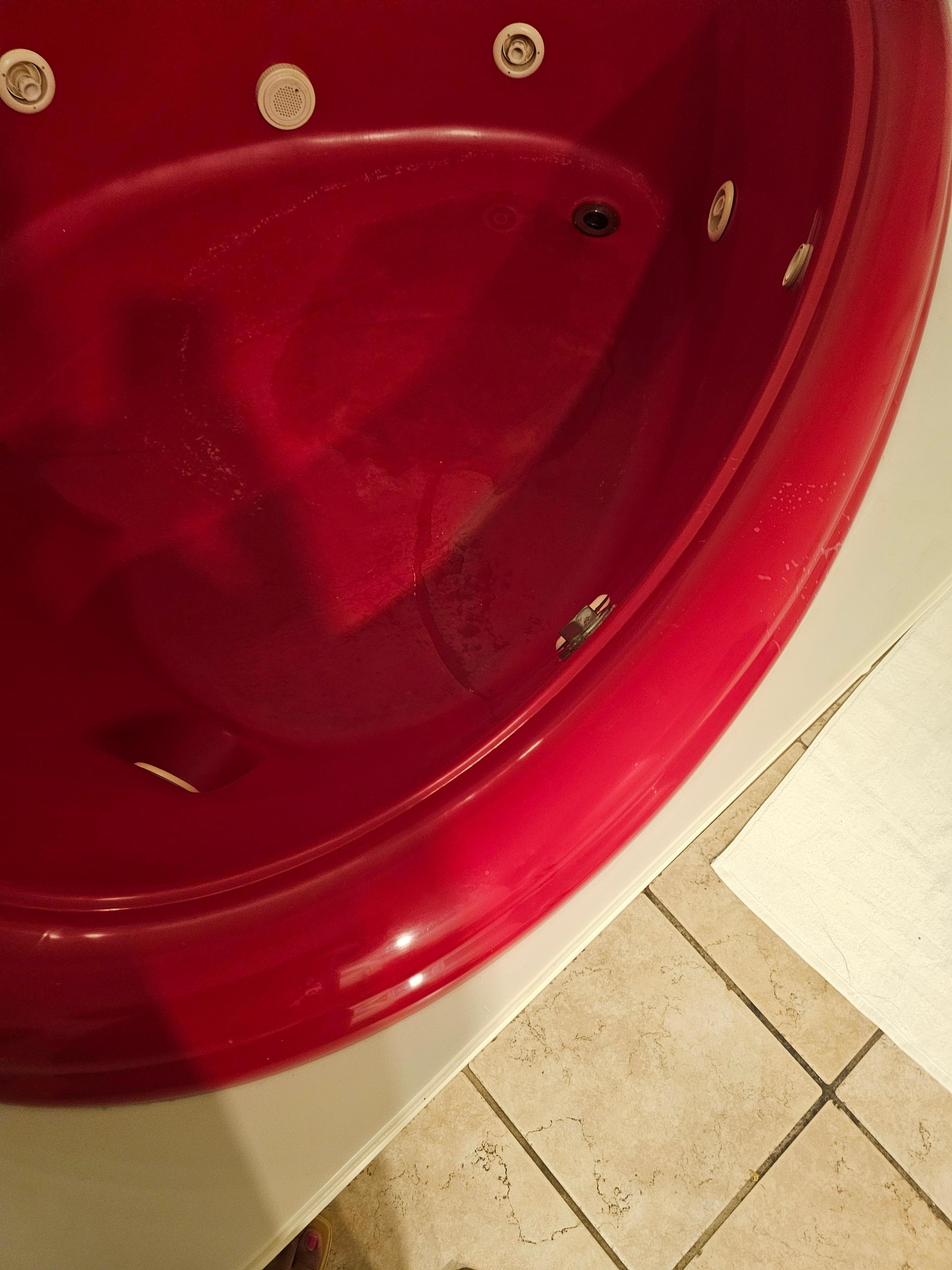 Leaky jacuzzi