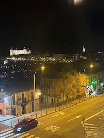 Night view from room