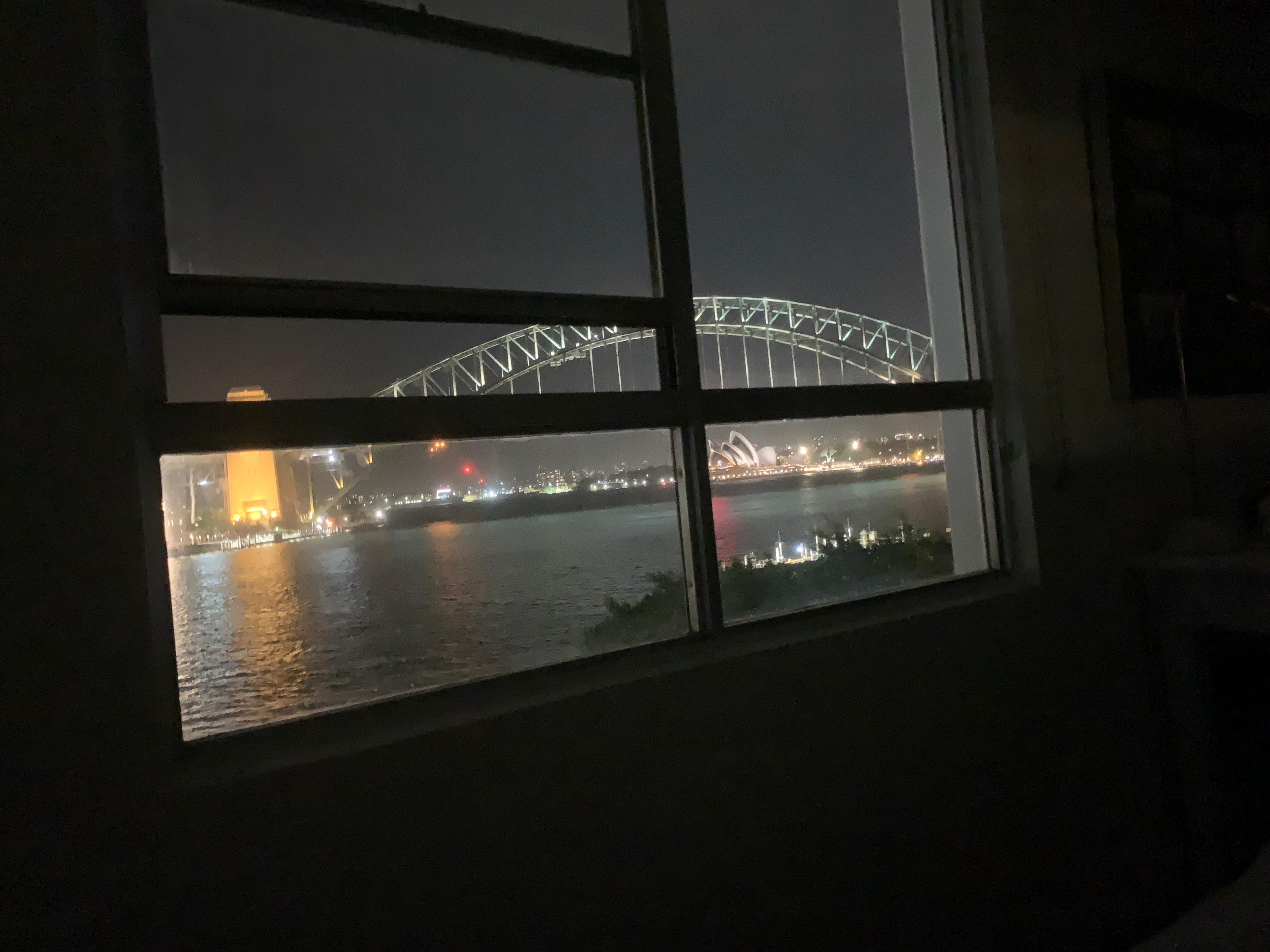 Taken from accommodation window