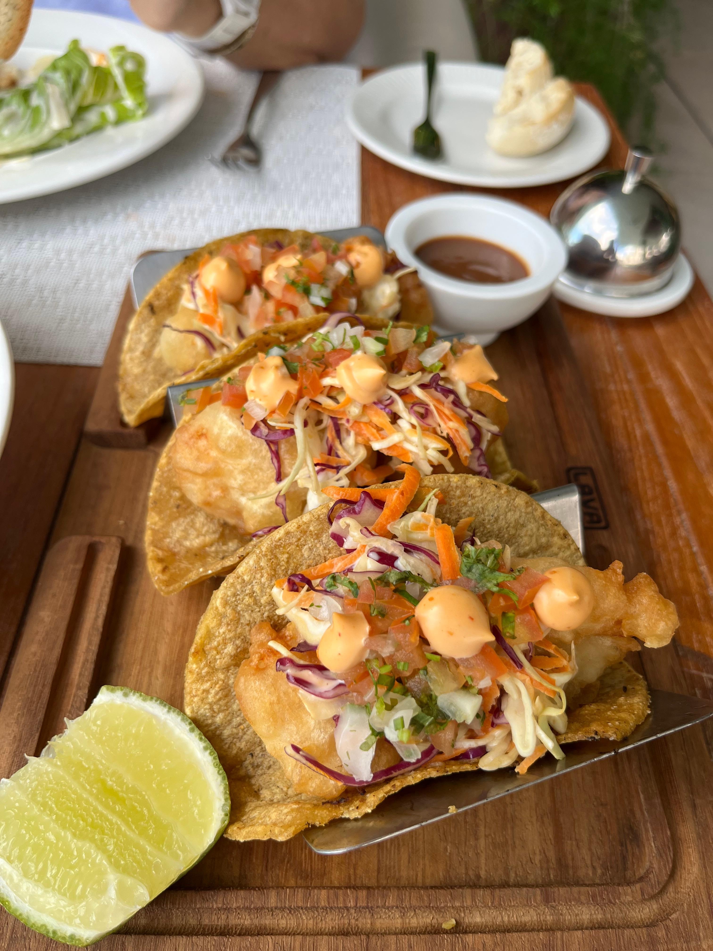 Shrimp tacos 