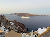 Morning view from the entrance.
