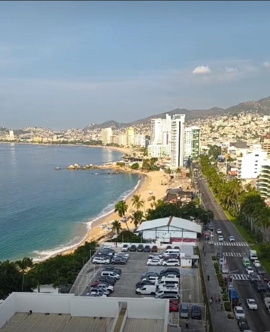 View from my room on the 9th floor.