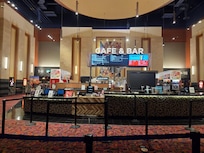 Entrance to movie theater