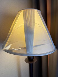 Lamp shade torn
