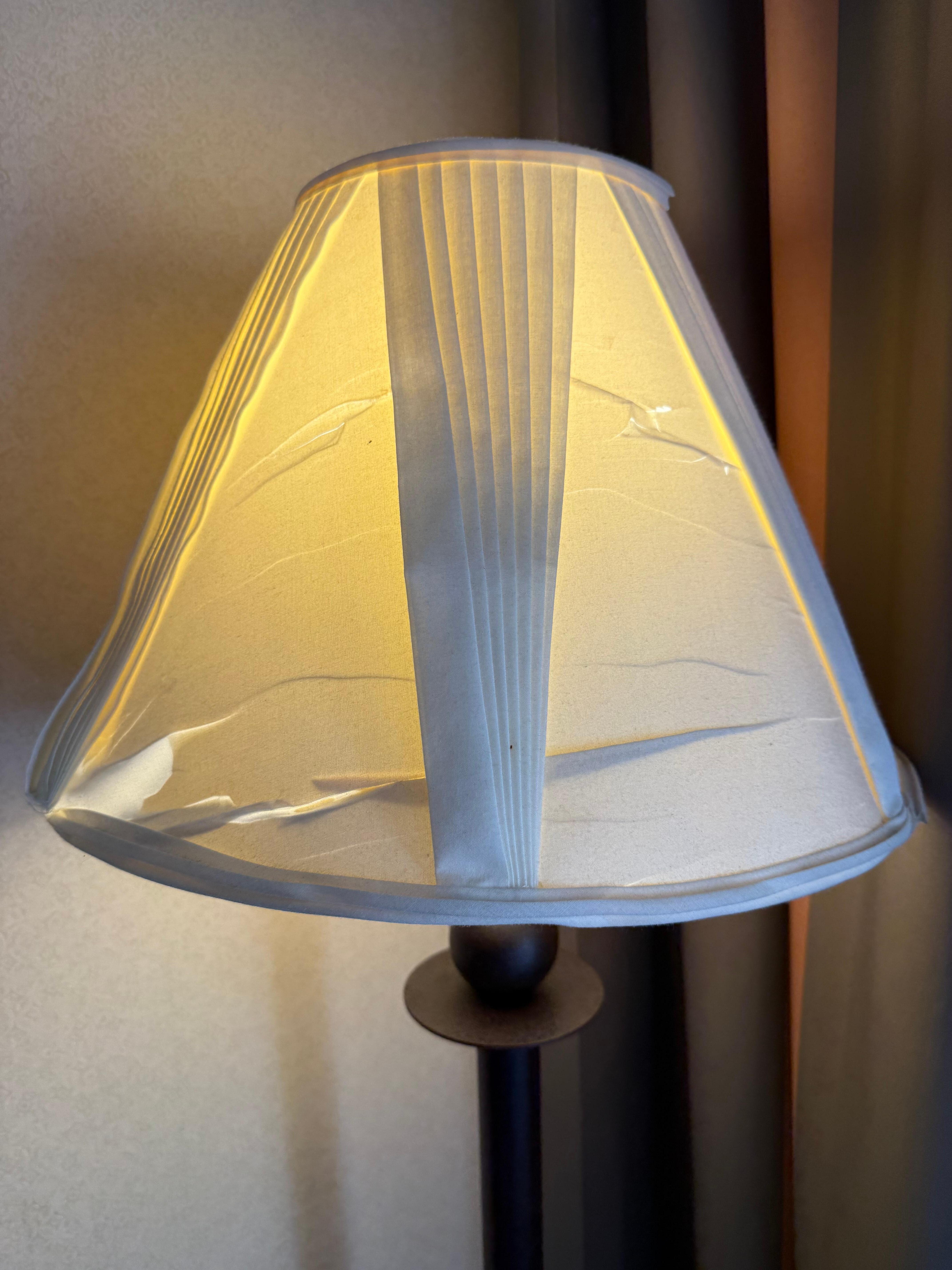 Lamp shade torn