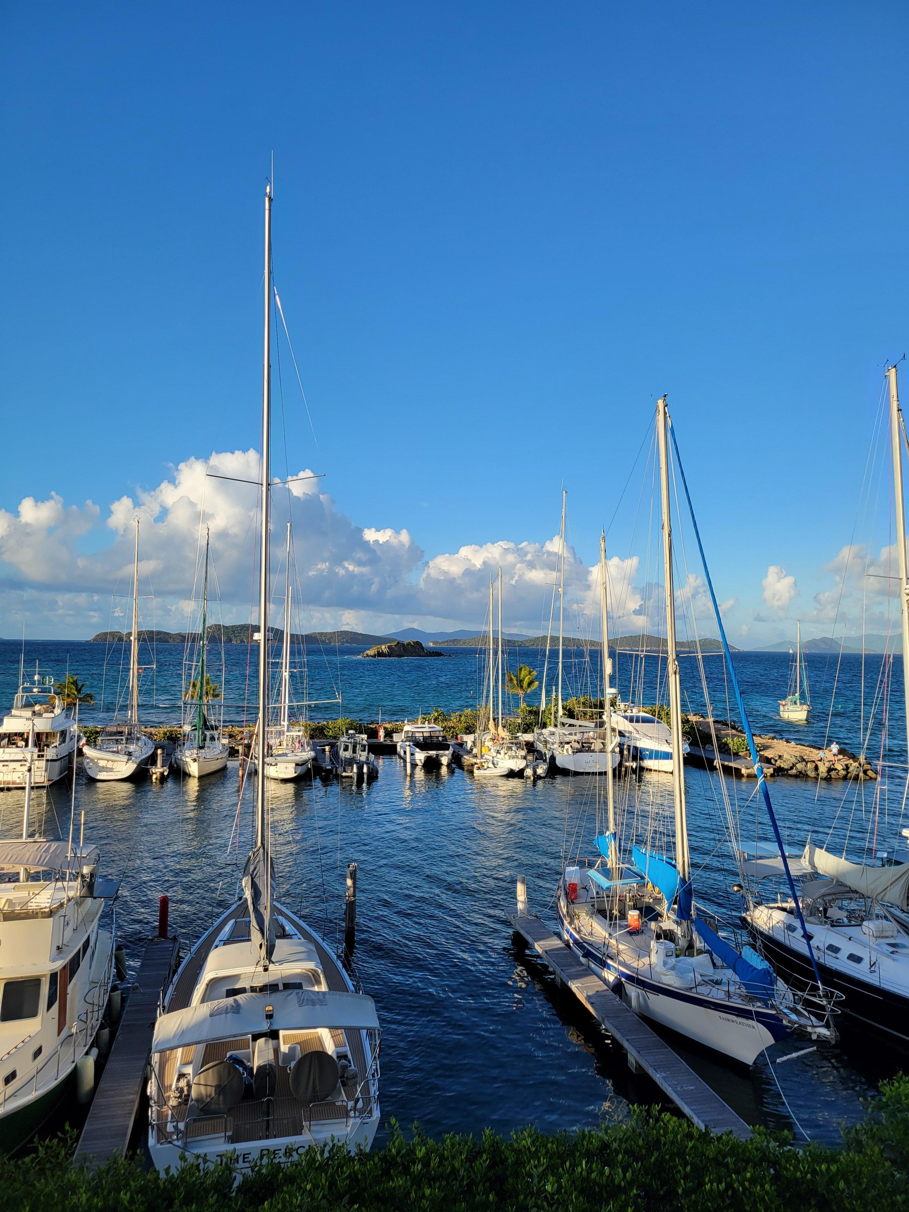 Amazing view from the balcony. (Not zoomed; yes it's that close).