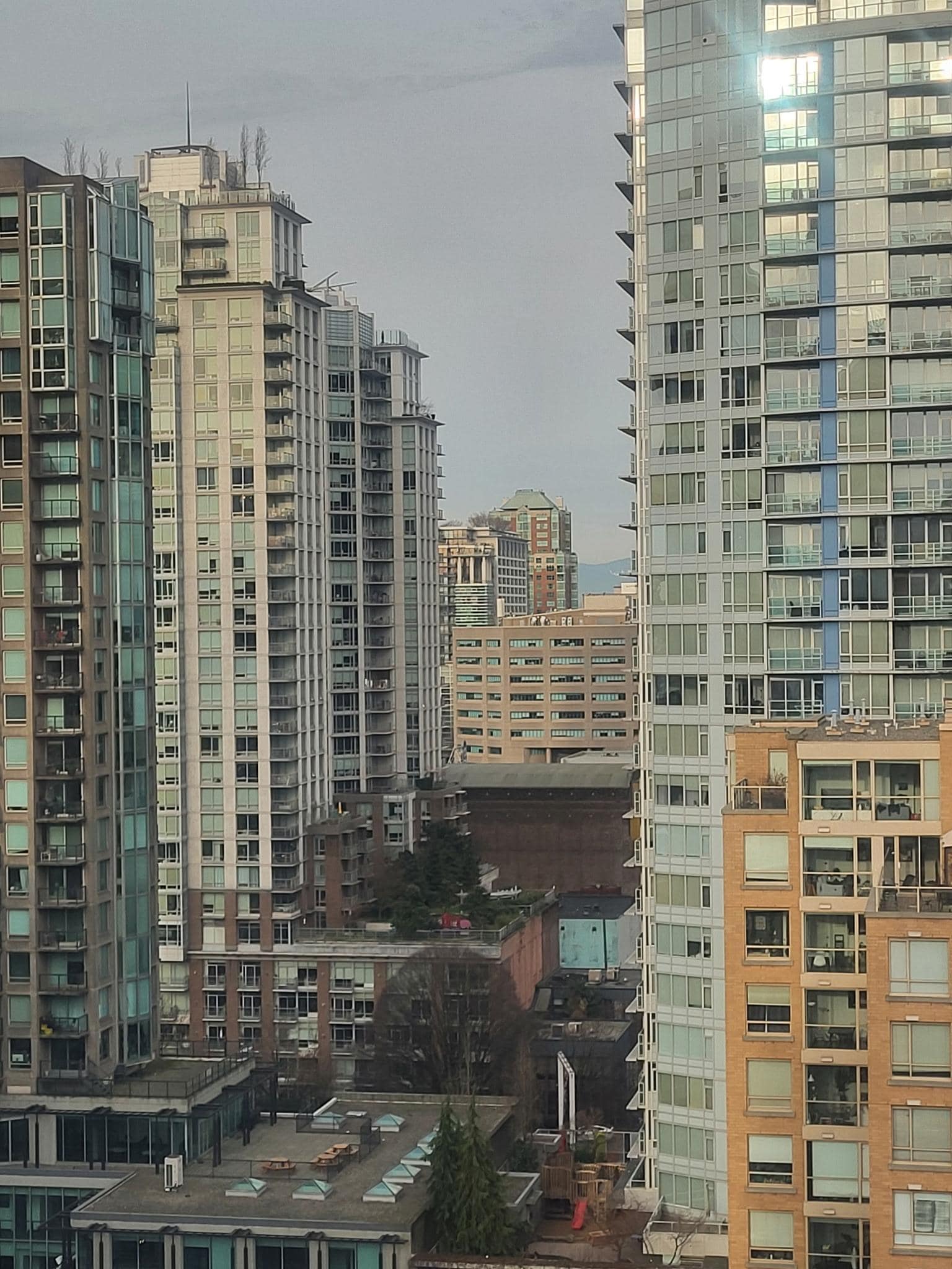 view from our 19th floor room!