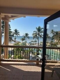 View from our balcony.