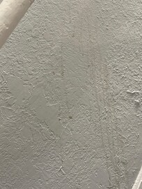 On the stairwell. The home just needs a really deep clean