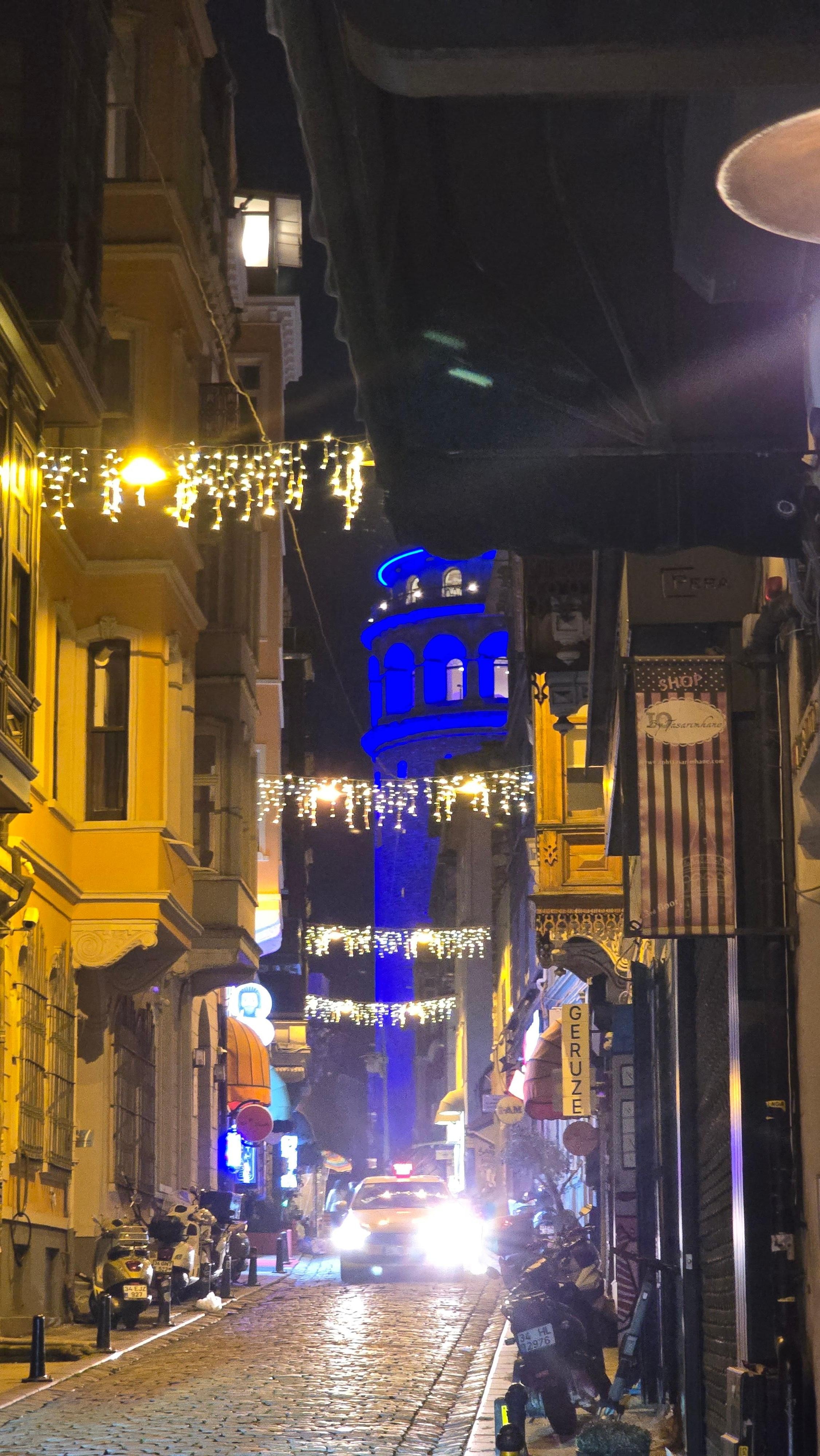 Aussicht vor dem Hotel