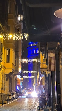 Aussicht vor dem Hotel