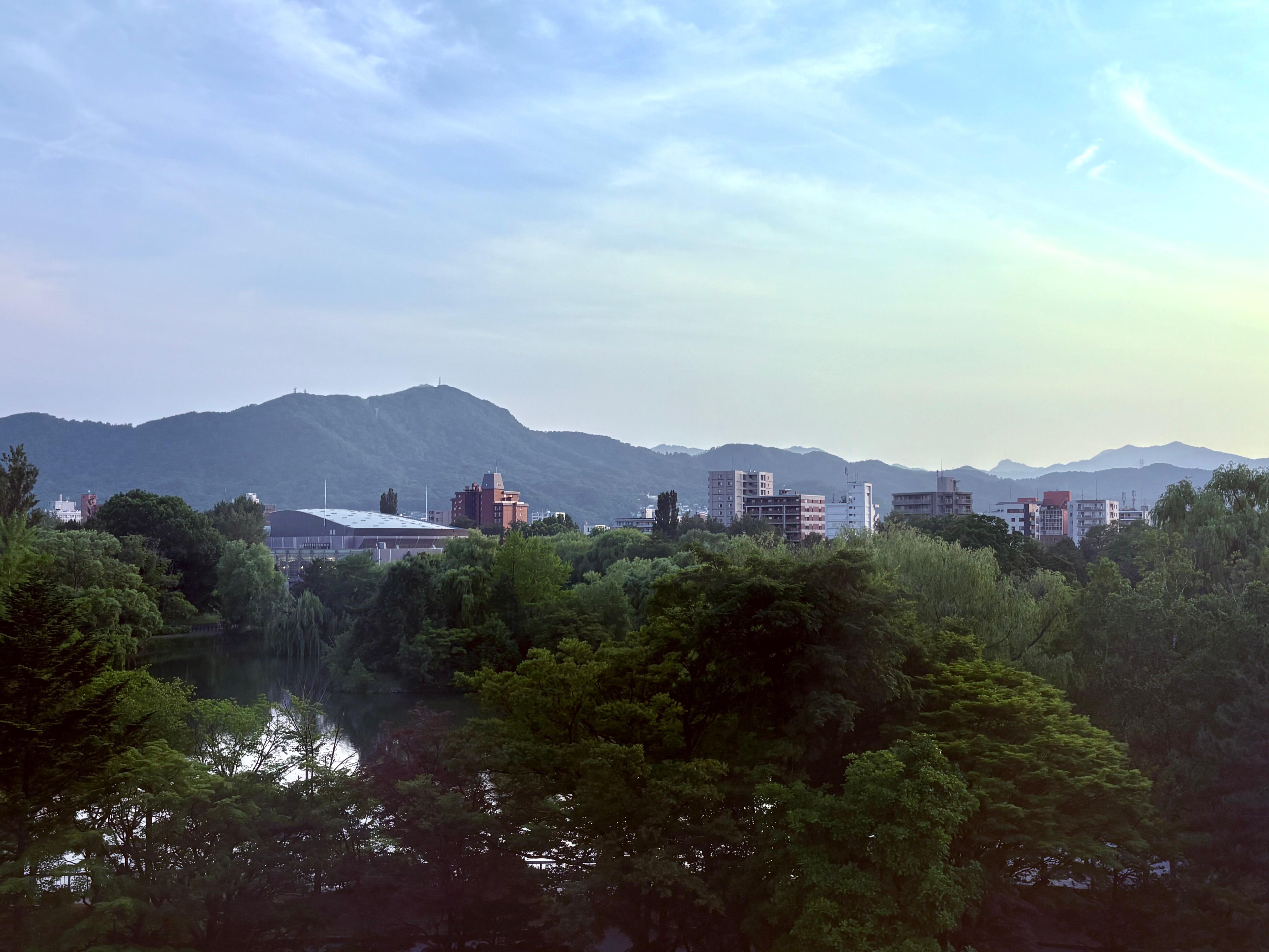 客室眺望（中島公園側）