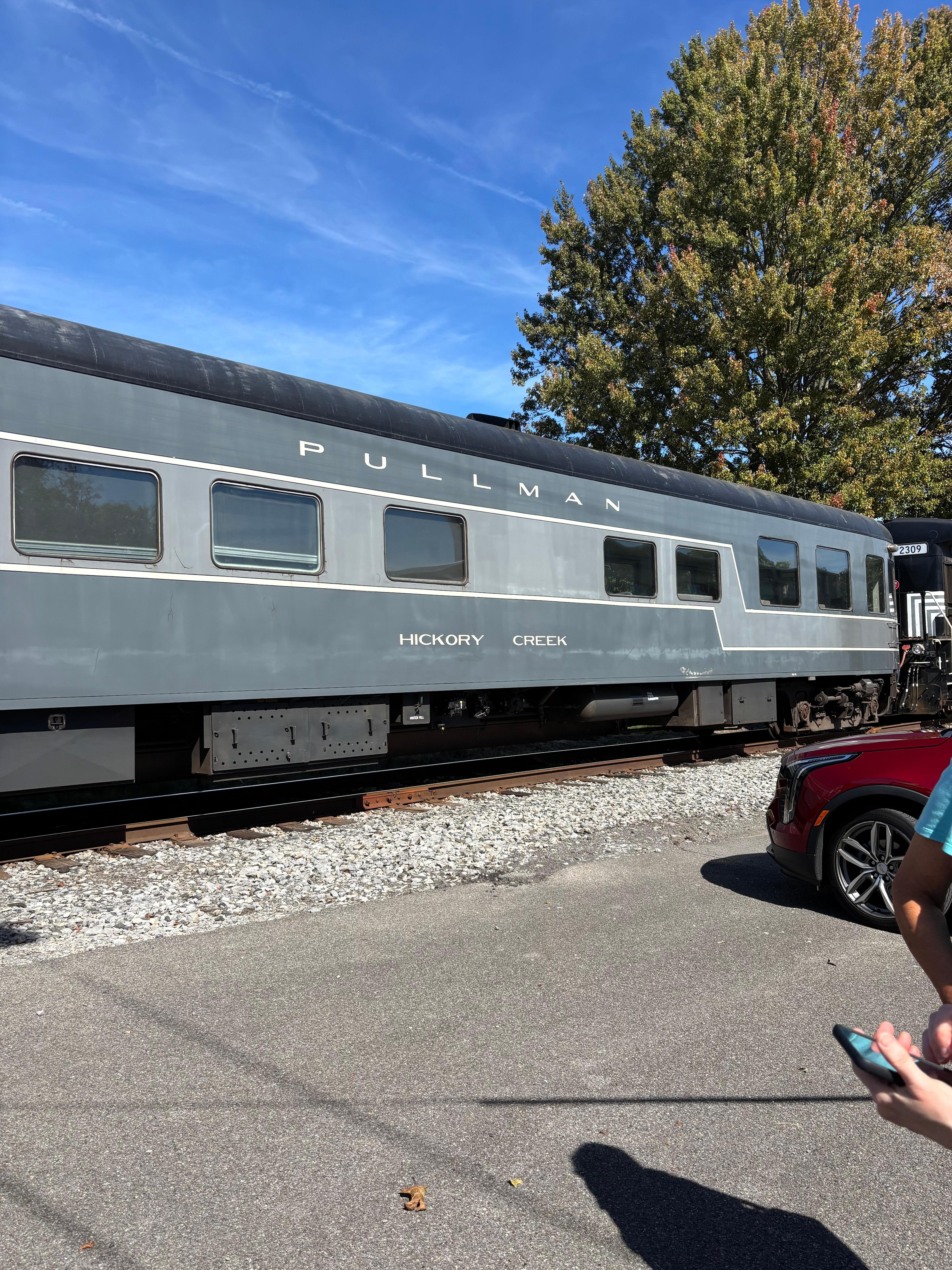 Cayuga Leaf train from Waterloo