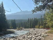 The creek at the Basecamp