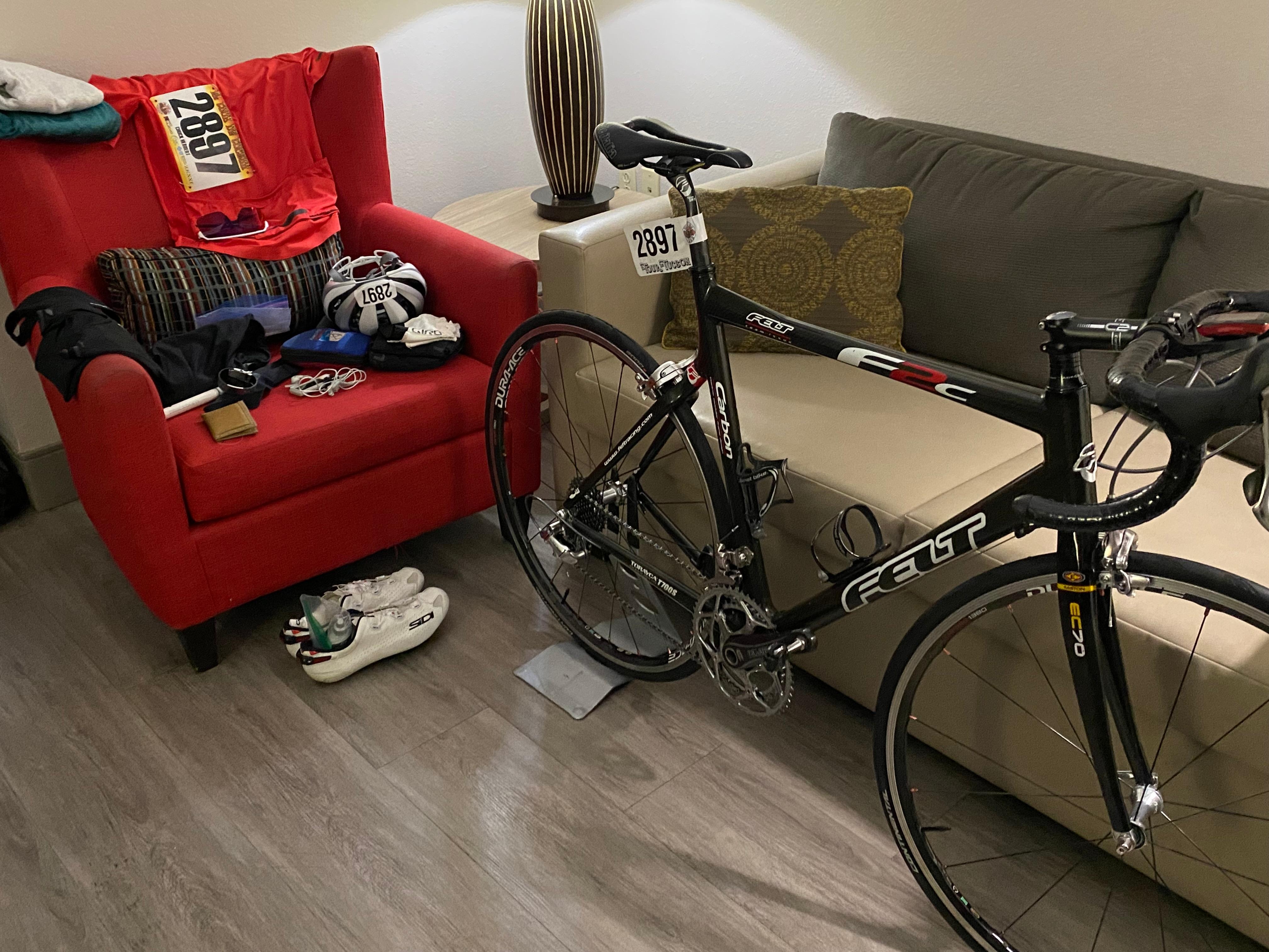 Ready for another El Tour de Tucson century bike race.