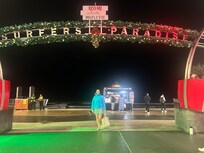 Surfers only 14 min walk along the Jubilee boardwalk to centre