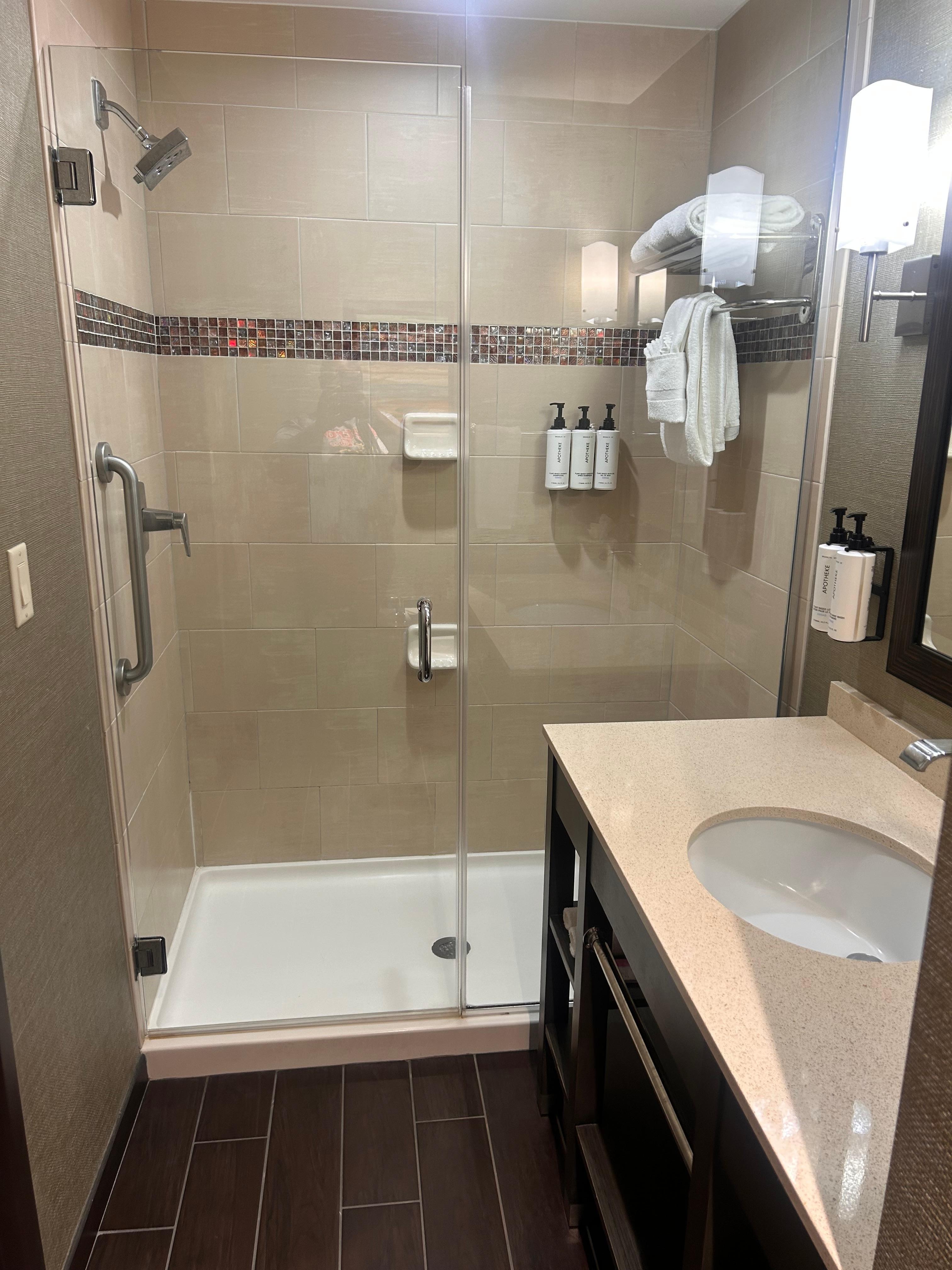 Bathroom was very clean