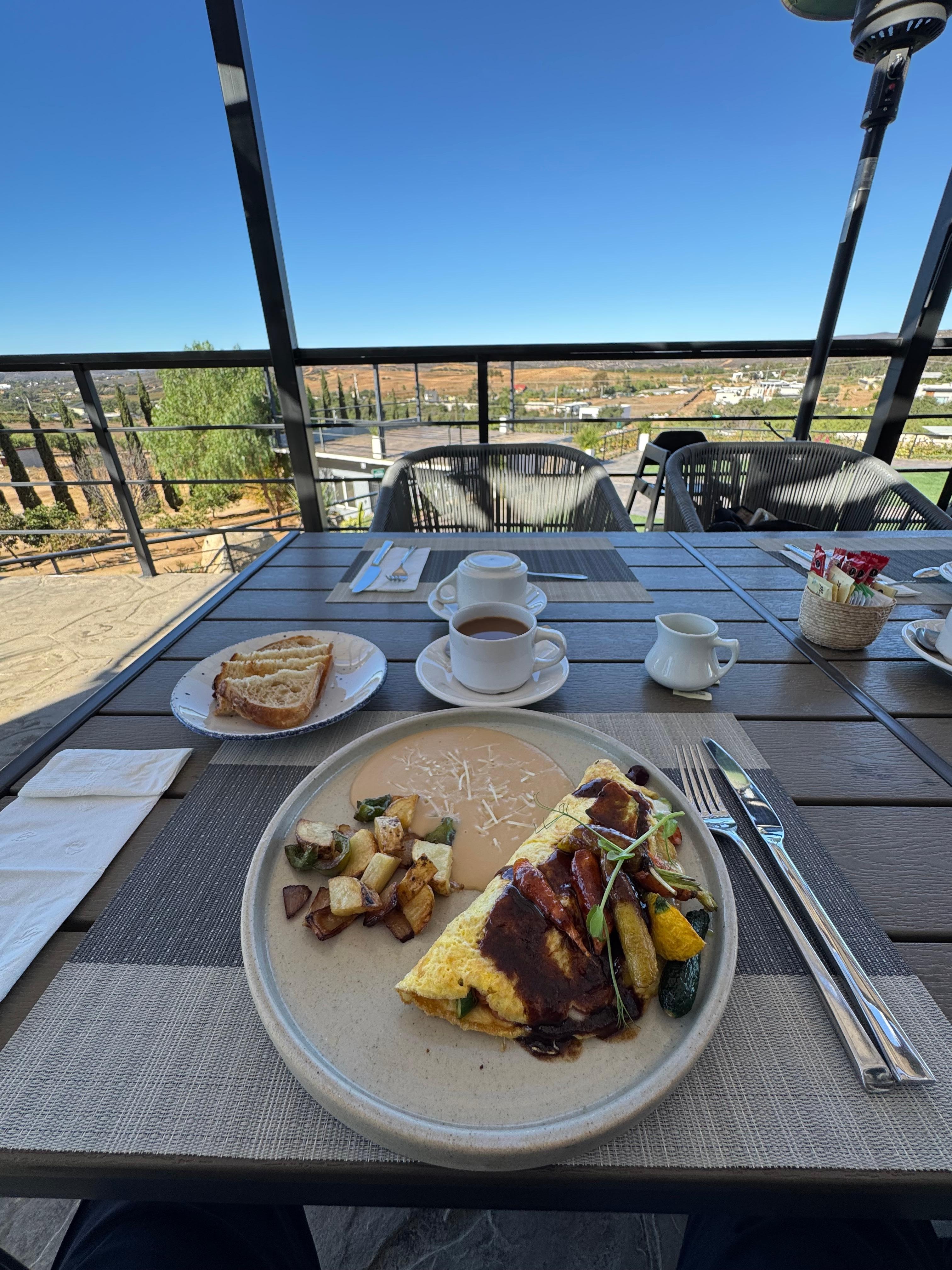 Desayunos excelentes, con mucha tranquilidad