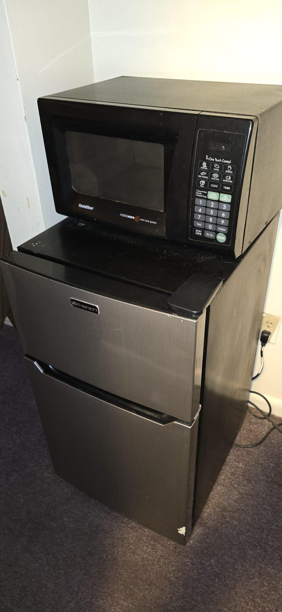 There was dust everywhere.