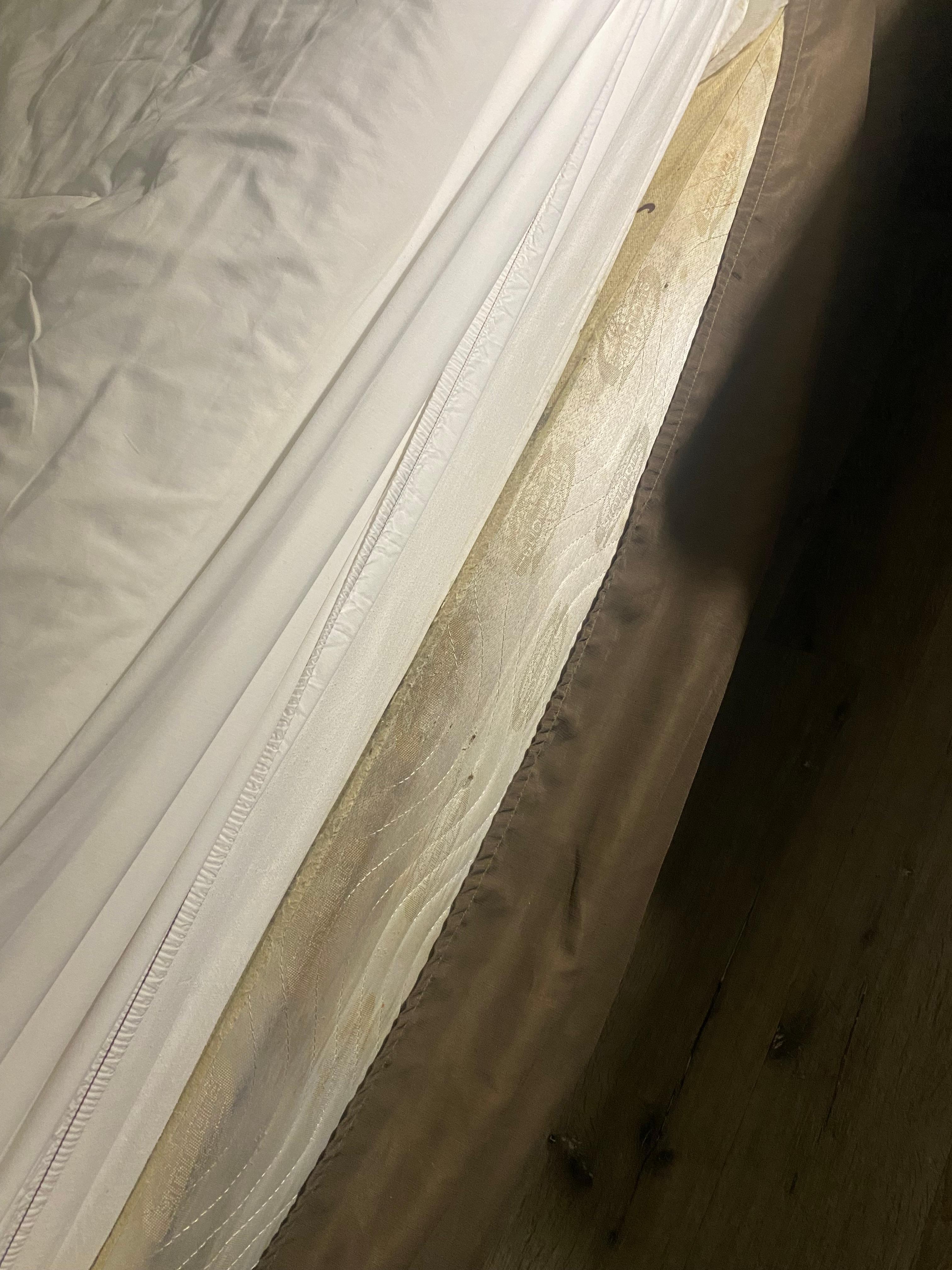 Side of mattress 