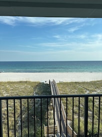 View from our balcony