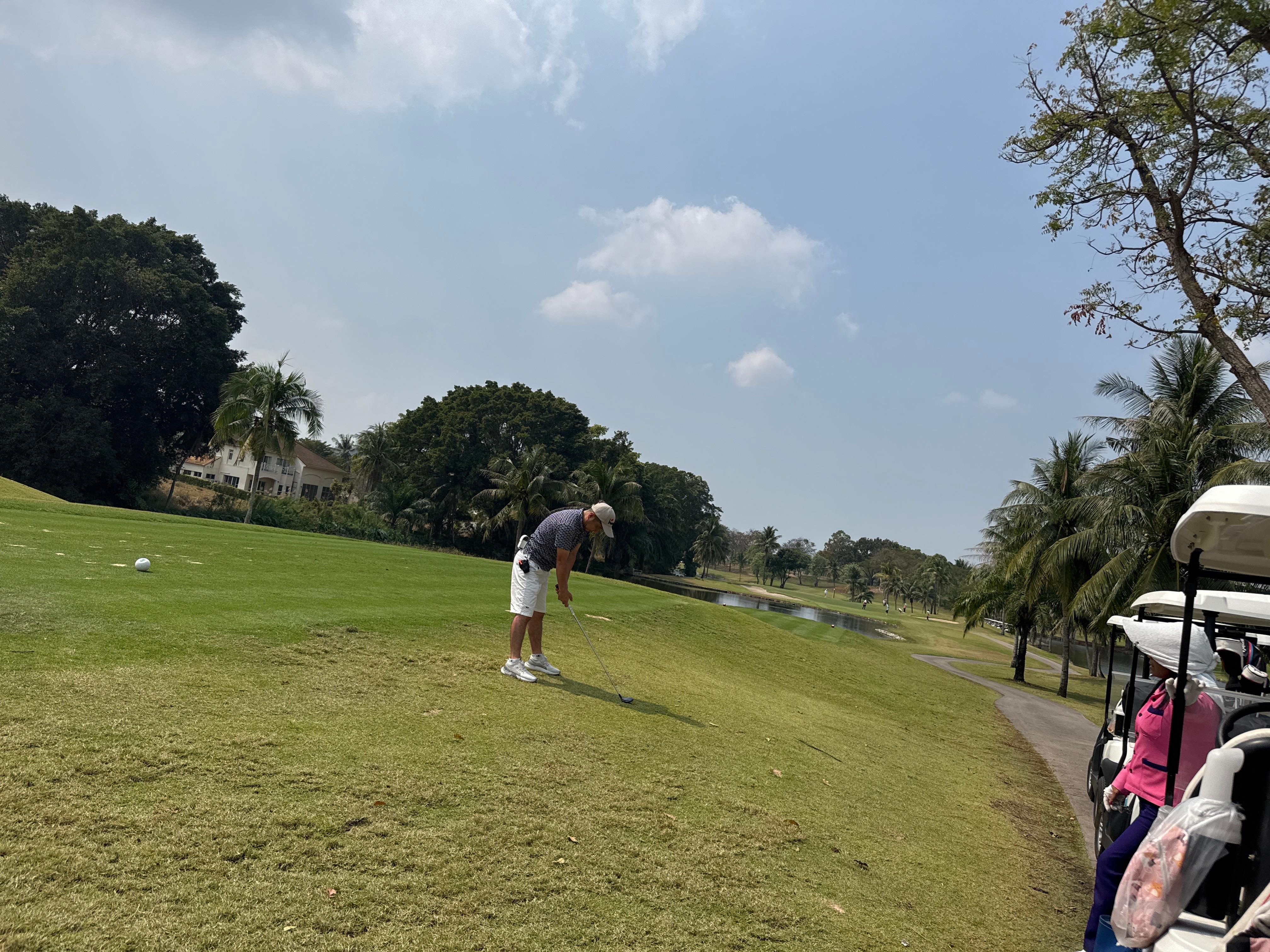 ゴルフも楽しめて良かったです。