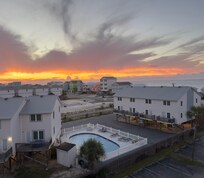 Sunset from pier