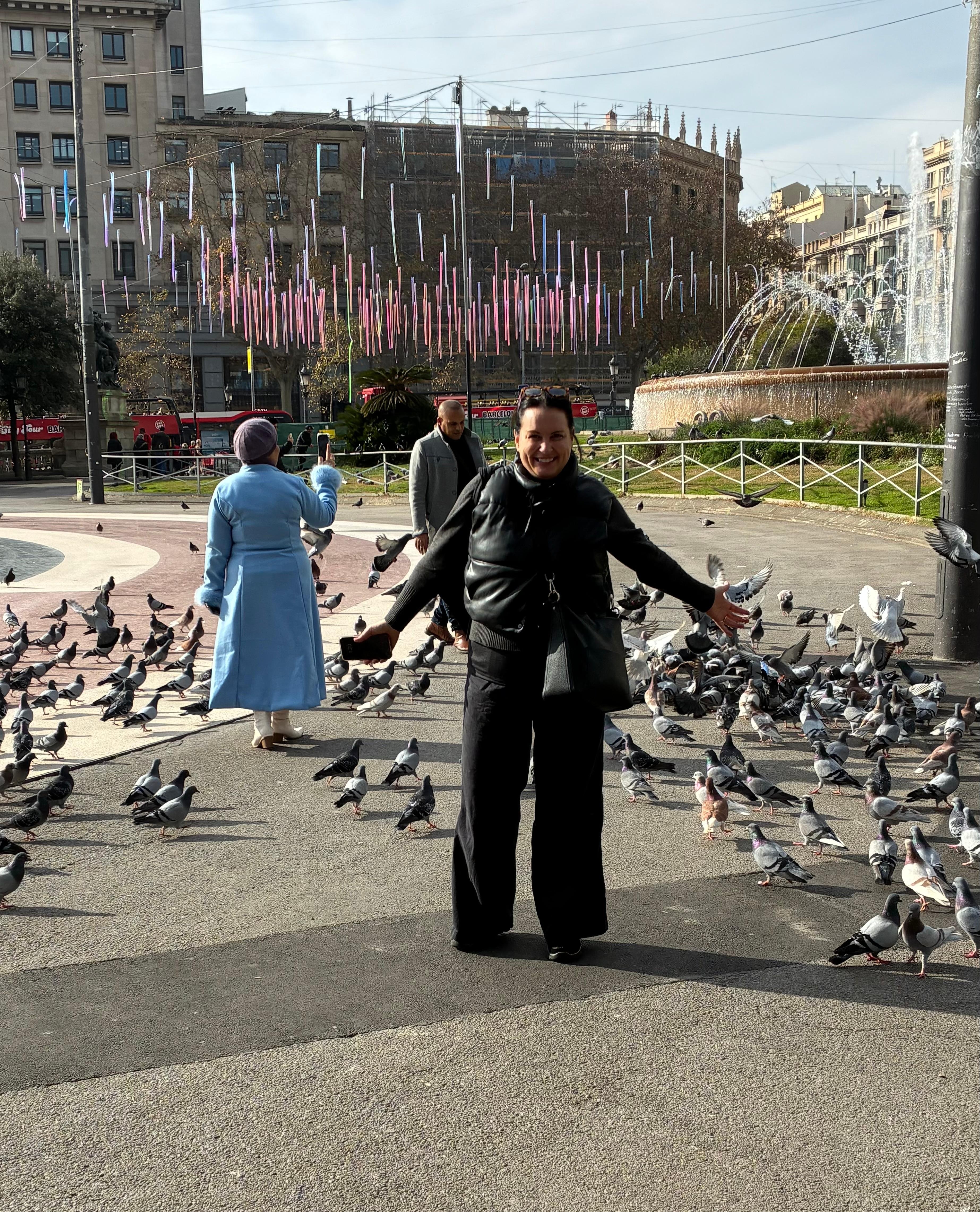 Barcelona city center