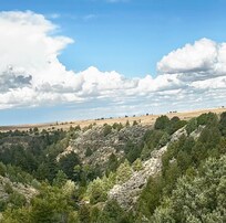 Canyon between Driggs and Rexburg