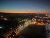 Beautiful sunrise view from our unit