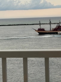 Watching the boat come through was a highlight for my 8 year old.