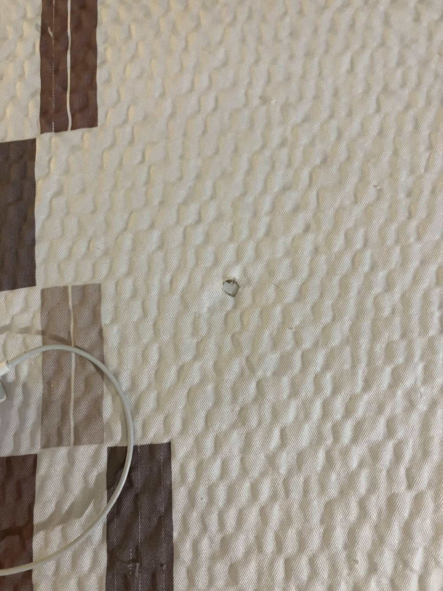 Cigarette Burn Comforter