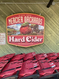 Made sure to stock up before we left.