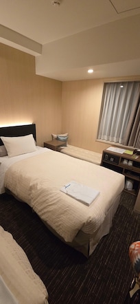 Small sude couch perfect for luggage