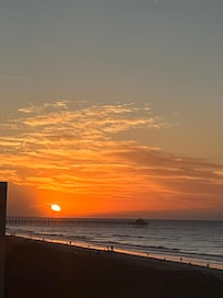 Sunset from the balcony