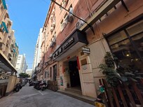 Entrance of the hotel