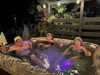 Enjoyed the hot tub