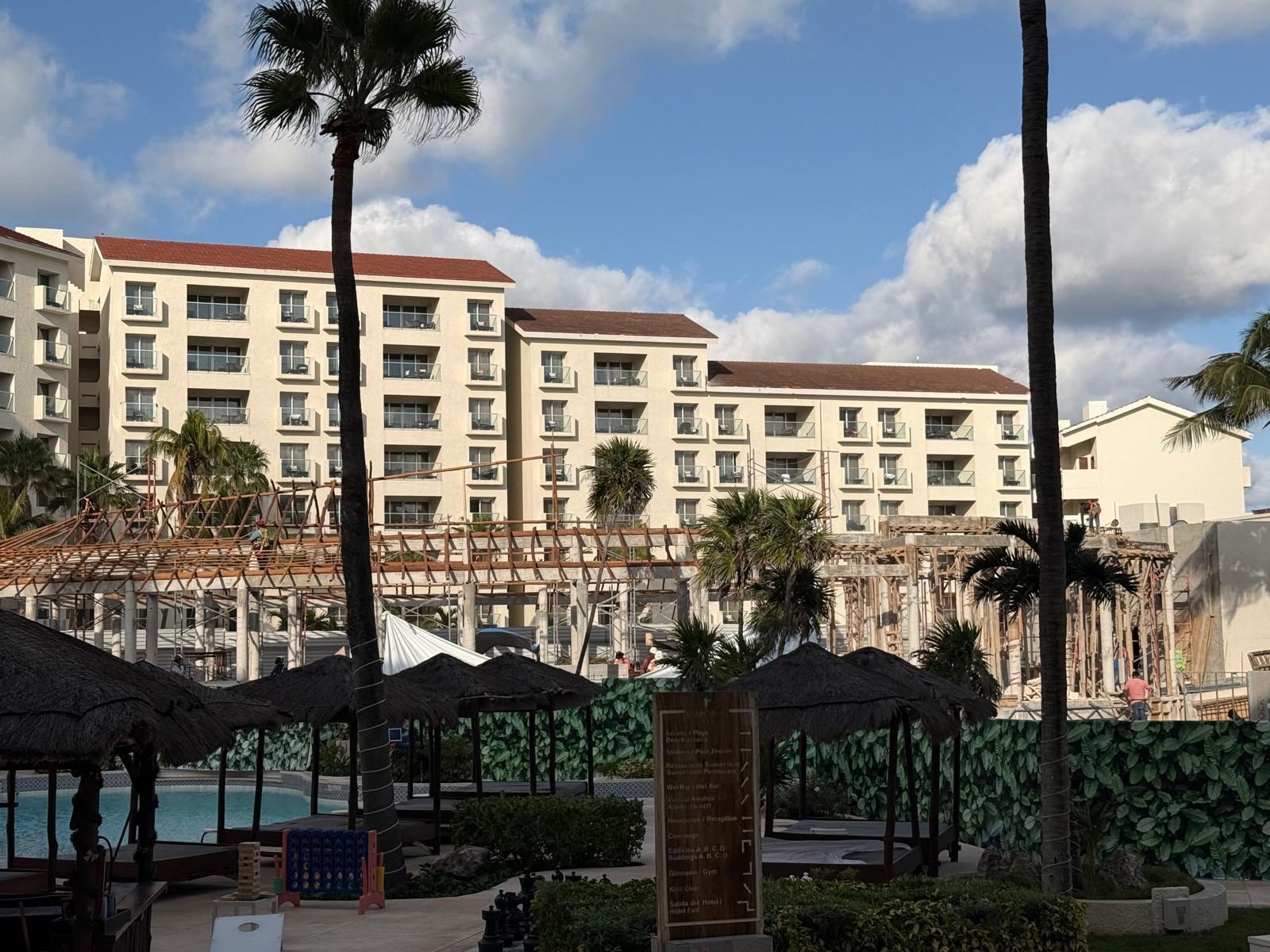 Noisy Construction site. 